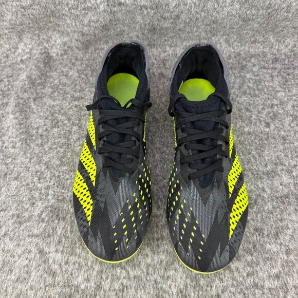 ✅Adidas Predator Accuracy INJ.3 FG Soccer Cleats Mens 7 Black Yellow Firm Ground - Picture 5 of 12